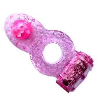 Anel peniano com vibro e estimulador anal