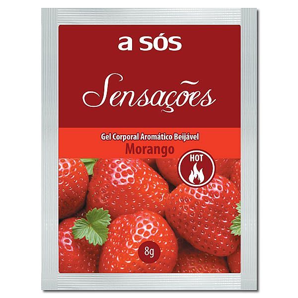 Gel comestível Hot, Ice- Sensações