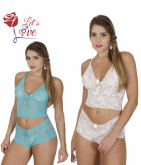 Conjunto em renda Calesson